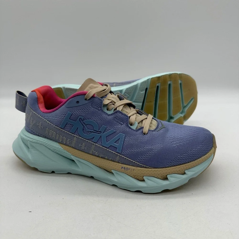 Hoka One One 1126853 PIBG Womens Size 7 Mental Health U Elevon 2 Running Shoes